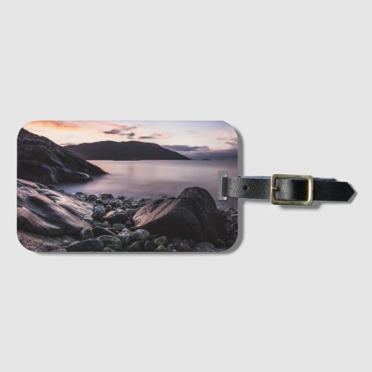 ノルウェー風景写真 ラゲッジタグ (正面横)