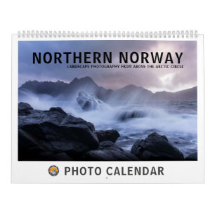 ノルウェー風景2026 カレンダー