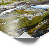 ノルウェー風景 フォトプリント            (角)