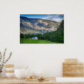 ノルウェー風景 ポスター (キッチン)