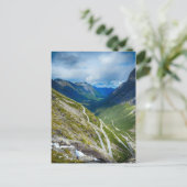 ノルウェー風景 ポストカード (スタンド正面)