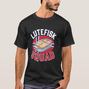 ノルウェー食品向けルテフィスク分隊アパレル Tシャツ
