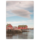 ノルウェー魚釣りヴィレッジ クリップボード (裏面)