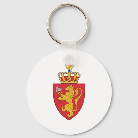 ノルウェー1905コート・オブ・アームズ キーホルダー (正面)