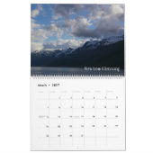 ノルウェー2009年 カレンダー (3月 2027)