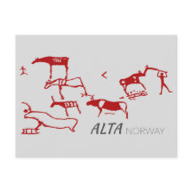 ノルウェー,アルタ(岩彫り)