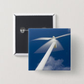 ノルウェー、オグ·フォルダン。元の風車 缶バッジ (正面&裏面)