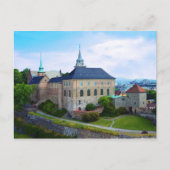 ノルウェー、オスロのアクスハス城 ポストカード (正面)