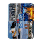 ノルウェー-オスロ- マグネット (縦)