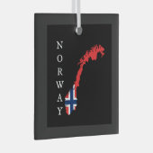 ノルウェー ガラスオーナメント (正面右)