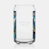 ノルウェー ガラス缶 (右)