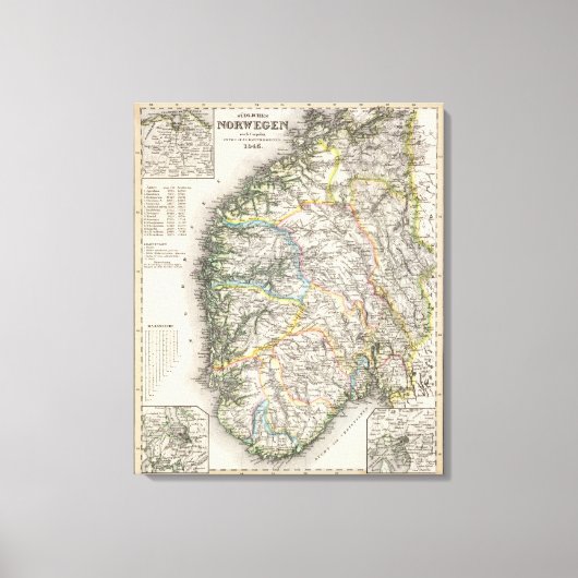 ノルウェー キャンバスプリント (正面)