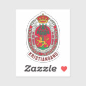 ノルウェー，クリスティアンサンドの紋章 シール (シート)