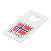 ノルウェー クレジットカード栓抜き (正面アングル)