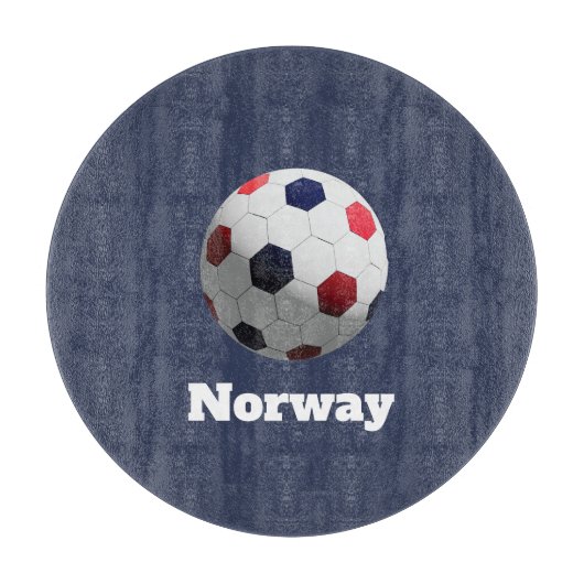 ノルウェー サッカー カッティングボード (正面)
