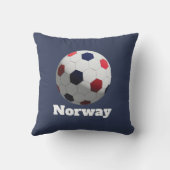 ノルウェー サッカー クッション (裏面)