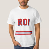 ノルウェー サッカー サポーター ロ Tシャツ (正面)