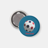 ノルウェー サッカー マグネット (正面/裏面)