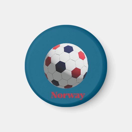 ノルウェー サッカー マグネット (正面)