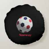 ノルウェー サッカー ラウンドクッション (裏面)