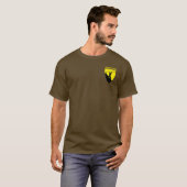 ノルウェー,サンデフィヨルドの紋章 Tシャツ (正面フル)