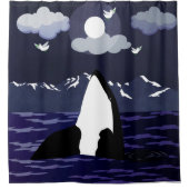 ノルウェー シャワーカーテン (正面)