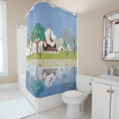 ノルウェー シャワーカーテン (インサイチュ)