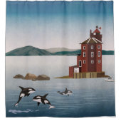 ノルウェー シャワーカーテン (正面)