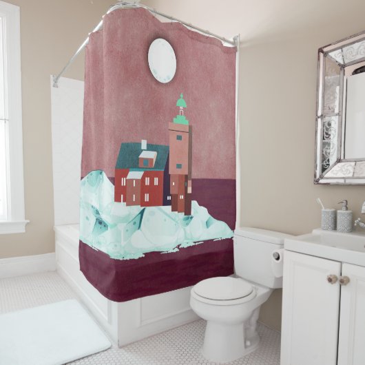 ノルウェー シャワーカーテン (インサイチュ)