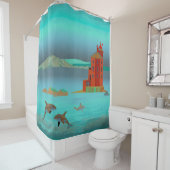 ノルウェー シャワーカーテン (インサイチュ)