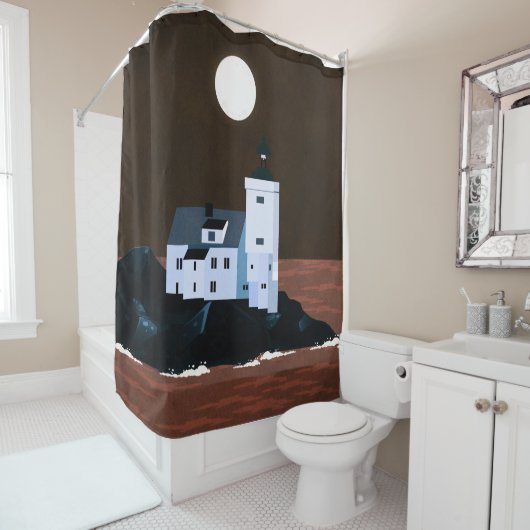 ノルウェー シャワーカーテン (インサイチュ)