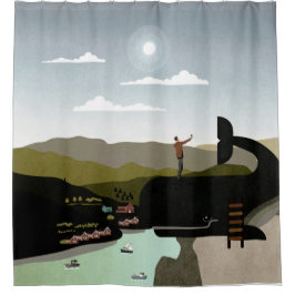 ノルウェー シャワーカーテン