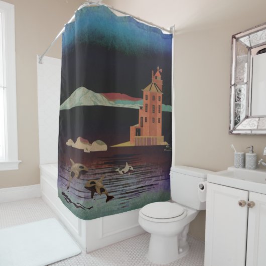 ノルウェー シャワーカーテン (インサイチュ)