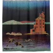 ノルウェー シャワーカーテン (正面)