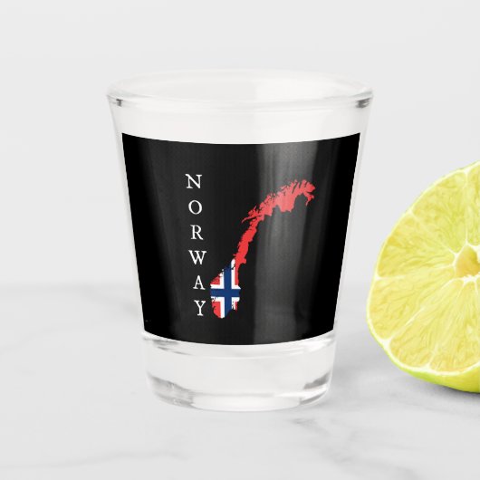 ノルウェー ショットグラス (正面)