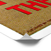 ノルウェー，スキーの家ヴィンテージ旅行ポスター ポスター (角)