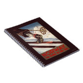 ノルウェー – スキーの家 ノートブック (右側)