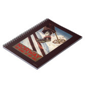 ノルウェー – スキーの家 ノートブック (左側)