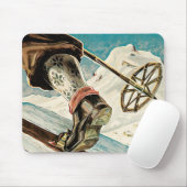 ノルウェー～スキーの本拠地 マウスパッド (マウス)