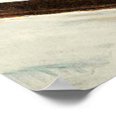 ノルウェー、スキーヤーの足、ヴィンテージ旅行 ポスター (角)