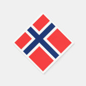 ノルウェー スタンダードカクテルナプキン (角)