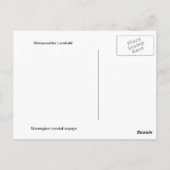 ノルウェー、ステタスラダーリームクル ポストカード (裏面)