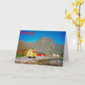 ノルウェー，スボルバー カード (黄色い花)