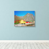 ノルウェー，スボルバー キャンバスプリント (インサイチュ (ウッドフロア))