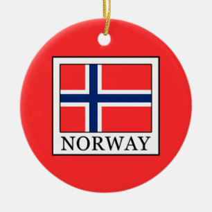 ノルウェー セラミックオーナメント