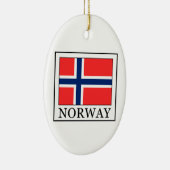 ノルウェー セラミックオーナメント (右)