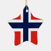 ノルウェー セラミックオーナメント (右)