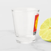 ノルウェー・トロンハイム国旗 ショットグラス (左)