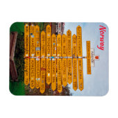 ノルウェー,ナビク マグネット (横)