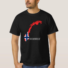 ノルウェー - ノルウェー国旗 Tシャツ